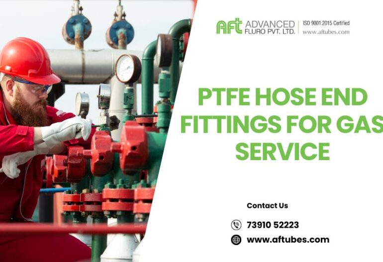PTFE Hose End Fittings for Gas Service