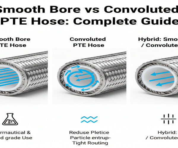 Smooth Bore vs Convoluted PTFE Hose: Complete Comparison