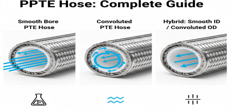 Smooth Bore vs Convoluted PTFE Hose: Complete Comparison